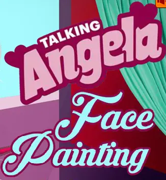 Talking Angela Face Painting logo