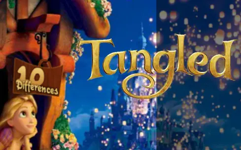 Tangled 10 Differences logo