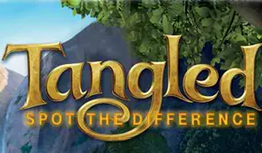 Tangled - Spot the Difference logo