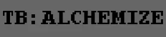 tB: Alchemize. logo