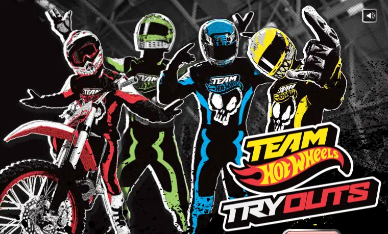 Team Hot Wheels Tryouts logo