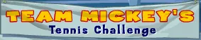 Team Mickey's Tennis Challenge logo