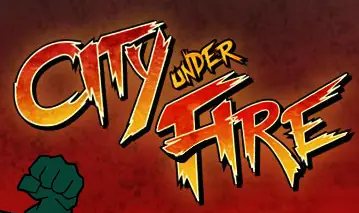 Teen Titans Ciudad Bajo Fuego logo