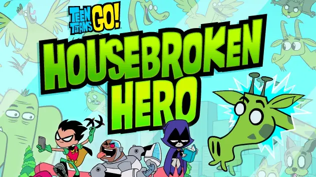 Teen Titans Go! Housebroken Hero logo