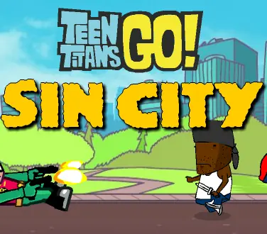 Teen Titans Go! Sin City logo