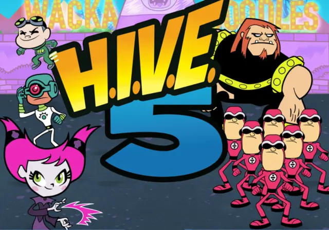 Teen Titans Hive Five logo