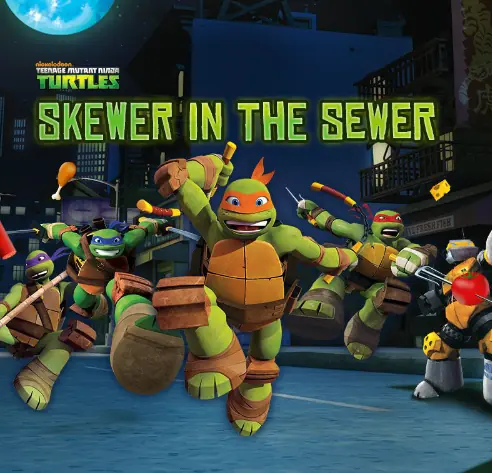 Teenage Mutant Ninja Turtles: Skewer in the Sewer logo