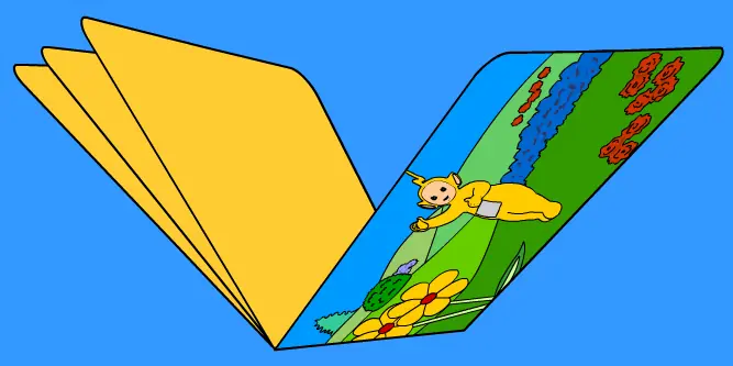 Teletubbies: Laa-Laa's Book logo