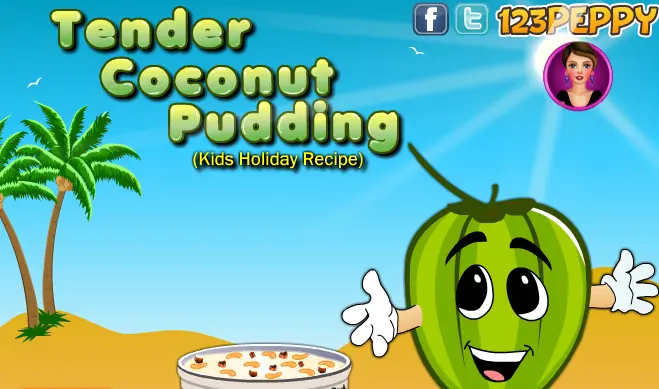 Tender Coconut Pudding (Kids Holiday Recipe) logo