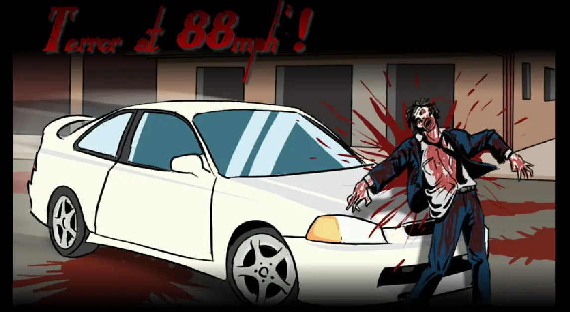 Terror at 88 mph! logo