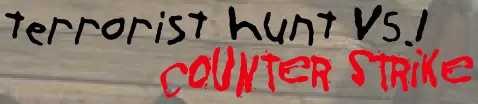 Terrorist Hunt VS! Counter Strike logo