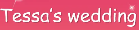 Tessa's wedding logo