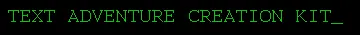 Text Adventure Creation Kit logo