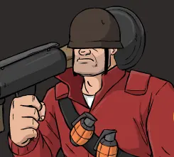 TF2 Dress up game: Soldier logo