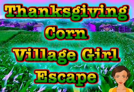 Thanksgiving Corn Village Girl Escape logo