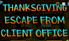 Thanksgiving Escape From Client Office logo