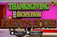 Thanksgiving Escape From Friend's House logo