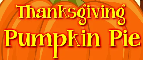 Thanksgiving Pumpkin Pie logo