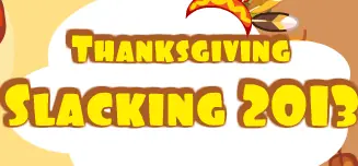 Thanksgiving Slacking 2013 logo