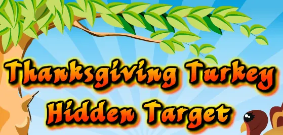 Thanksgiving Turkey Hidden Target logo