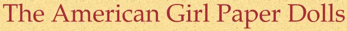 The American Girl Paper Dolls logo