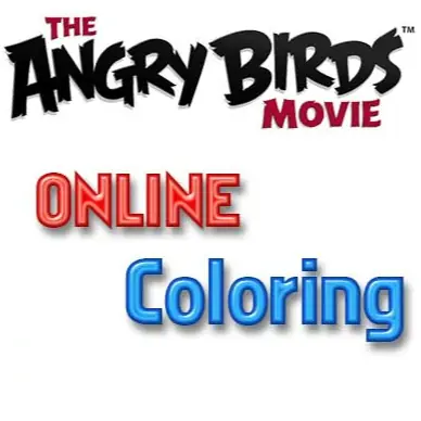 The Angry Birds Movie: Online Coloring logo