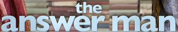 The Answer Man Microsite logo