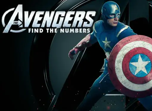 The Avengers - Find the Numbers logo