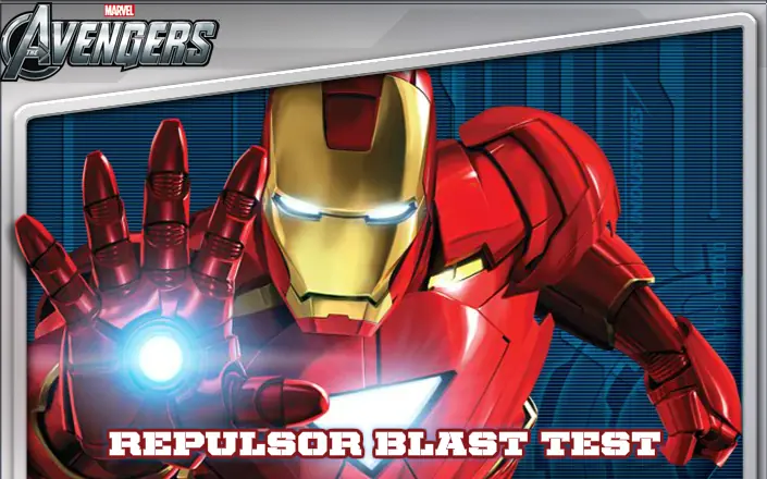 The Avengers - Iron Man: Repulsor Blast Test logo