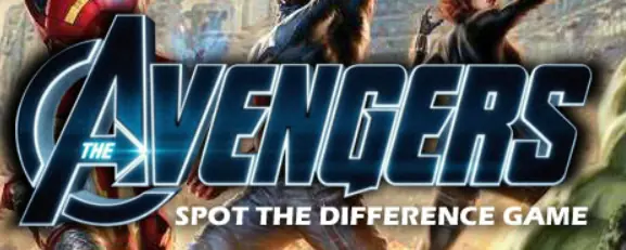 The Avengers Spot the Difference Game logo