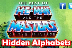 The Best of He-Man and The Masters of the Universe - Hidden Alphabets logo