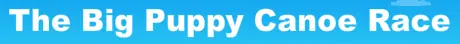 The Big Puppy Canoe Race logo