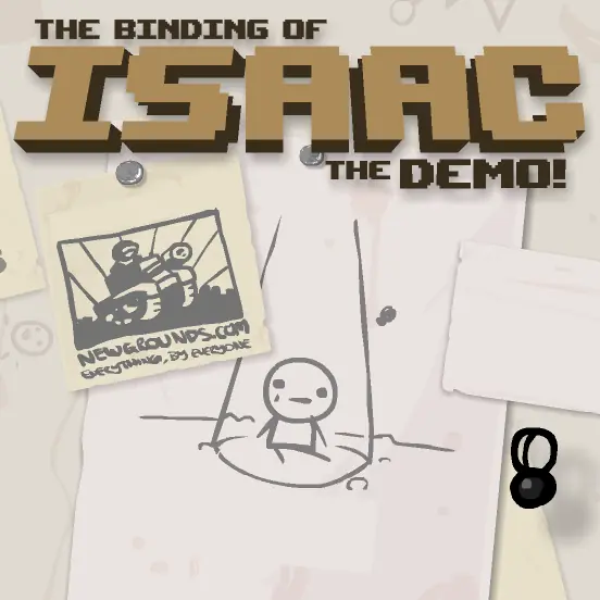 The Binding of Isaac Demo logo