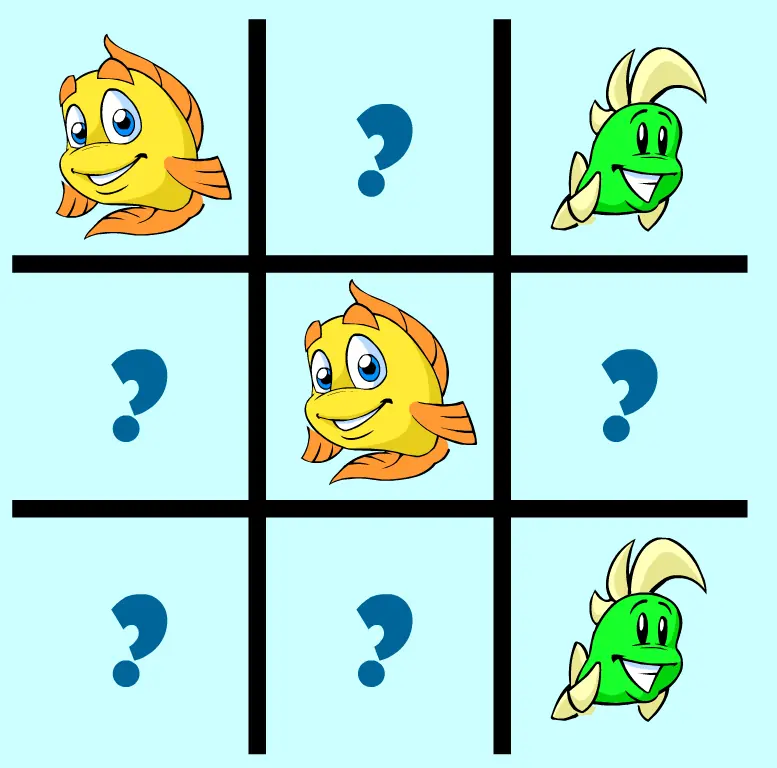 The Briny Tic-Tac-Toe logo