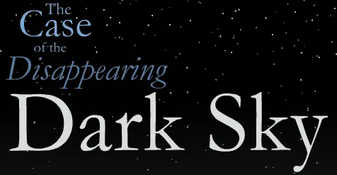 The Case of the Disappearing Dark Sky logo