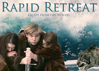 The Chronicles of Narnia: The Lion, the Witch and the Wardrobe - Rapid Retreat logo