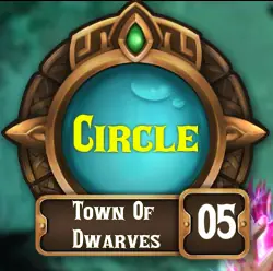 The Circle 1: 05 Town of Dwarves logo