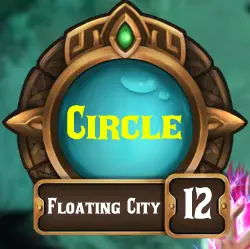 The Circle 1: 12 Floating City logo