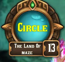 The Circle 1: 13 The Land of Maze logo