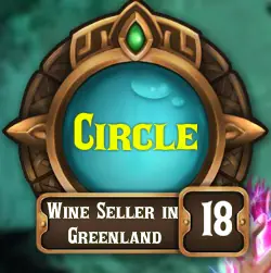 The Circle 1: 18 Wine Seller In Greenland logo