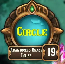 The Circle 1: 19 Abandoned Beach House logo