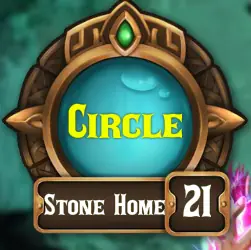 The Circle 1: 21 Stone Home logo