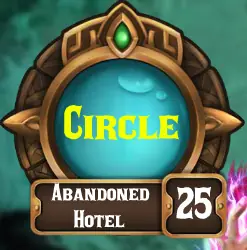 The Circle 1: 25 Abandoned Hotel logo