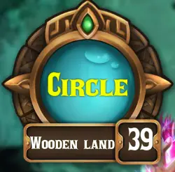 The Circle 1: 39 Wooden Land logo