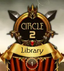 The Circle 2: 01 Library logo