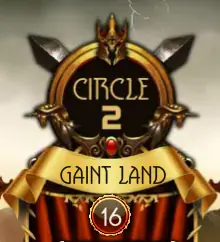 The Circle 2: 16 Giant Land logo