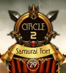 The Circle 2: 29 Samurai Fort logo