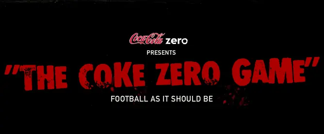 The Coke Zero Game logo
