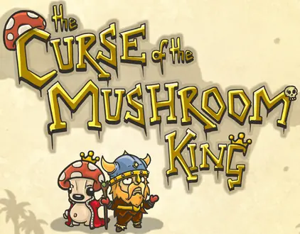 The Curse of the Mushroom King logo