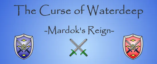 The Curse of Waterdeep: Mardok's Reign logo